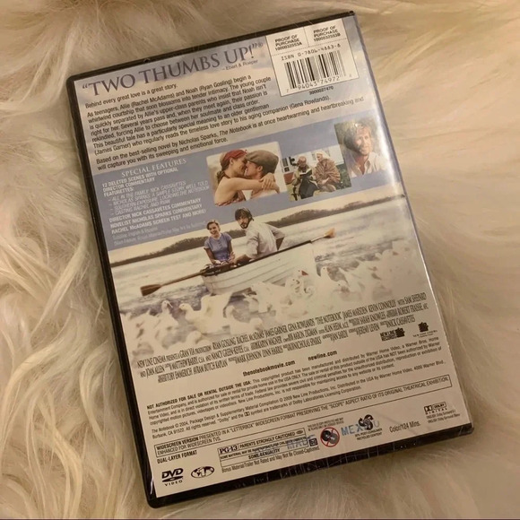 THE NOTEBOOK NIB DVD Ryan Gosling Nicholas Sparks - Picture 2 of 2